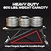 Fitness Reality Multi-Function Adjustable Power Rack Squat Stand with The 1000 Super Max Bench