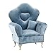 UxicRuya Fashion Sofa Bed Jewelry Box 12inch Dolls Accessories Dollhouse Furniture for Bedroom, Blue