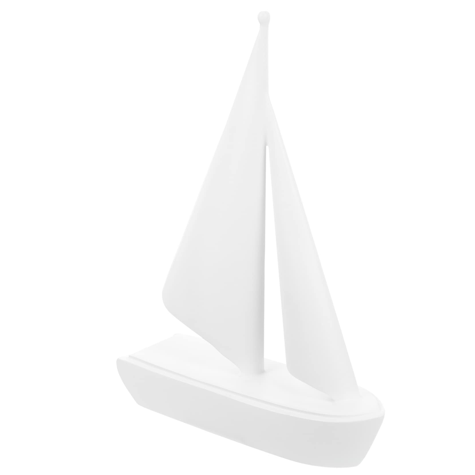 HOLIDYOYO Elegant Resin Sailboat Model Charming Office Decor for Home Living and Dormitory and Stylish Nautical Ornament Housewarming Present