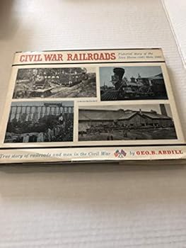 Hardcover Civil War Railroads Book