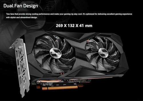 GPU ASROCK AMD RADEON RX 6600 CHALLENGER D 8G 128BITS (RX6600 CLD 8G) 90-GA2RZZ-00UANF glide