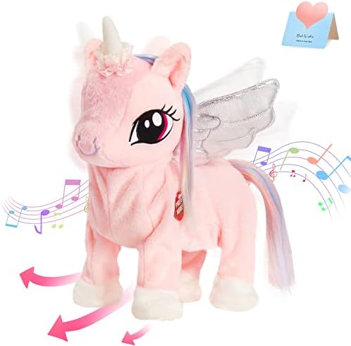 walking and singing unicorn