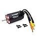 Surpass Supersonic Rc Brushless Motor 3670 2260kv, 4 Poles and Built in Temperature Sensor Motor and Sensor Port for 1/10 RC Car Vehicle