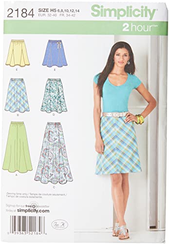 Simplicity Learn To Sew Women's Skirt Sewing Pattern, Sizes 6-14 #TOP20