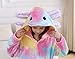 CuteOn Girls Bathrobe Kids Gifts for Toddler Boys Robe Axolotl Size 7-8T