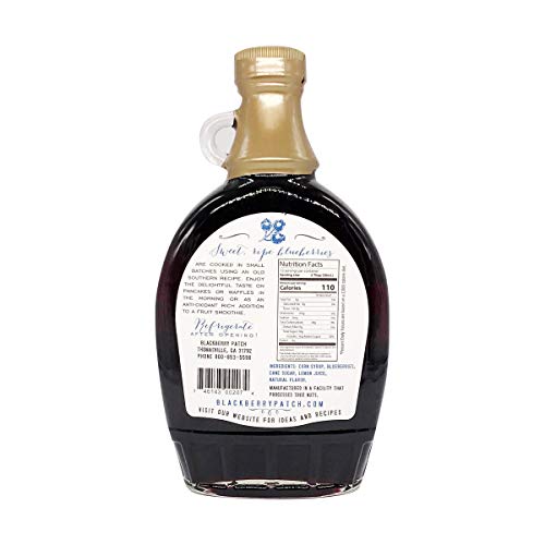 Blackberry Patch Blueberry Syrup 1, 12 Fz #TOP1