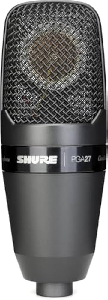 SHURE PGA27 ラージダイアフラムコンデンサーマイク【訳アリ】 SHURE PGA27 ラージダイアフラムコンデンサーマイク【訳アリ】