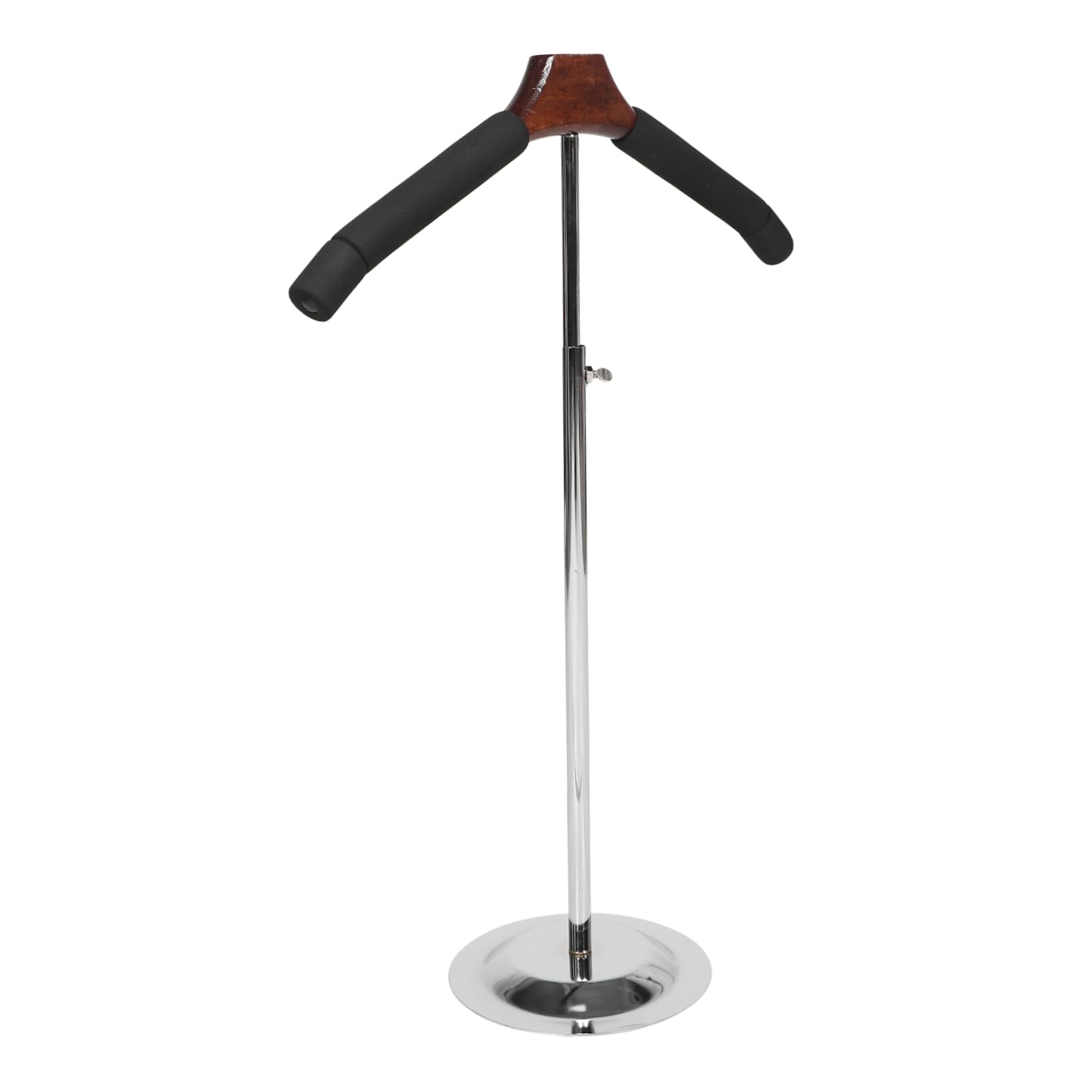 KOMBIUDA Garment Display Rack T Shape Metal Clothes Rack with Slip Hangers for Retail Stores and Boutiques Modern Aesthetic Design Enhanced Display Area for Organized Presentation