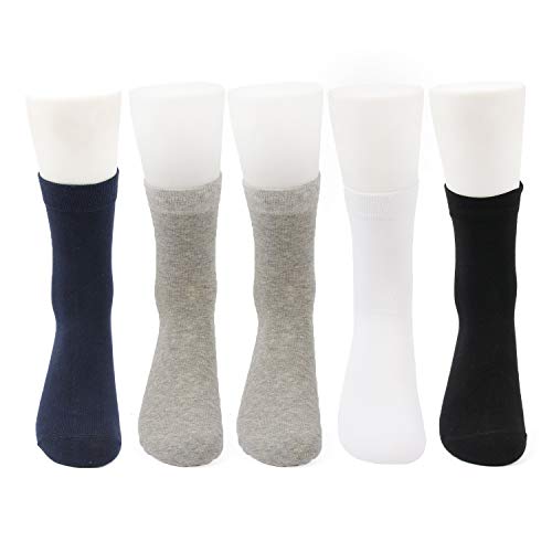 Conysan Antimicrobianos desodorantes calcetines funcionales de deportes para hombres, 5 pares (Ag+)