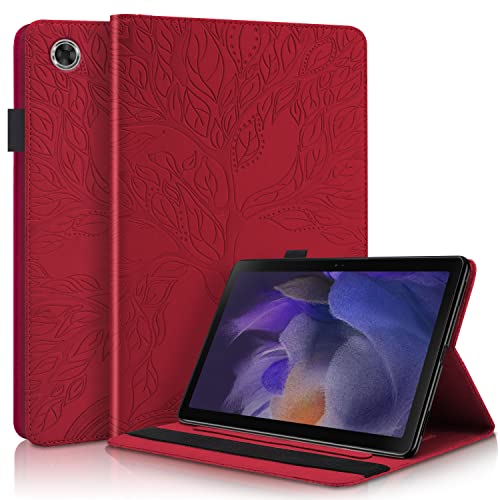 Étui Galaxy Tab A11 Plus coque rouge idéale pour le travail nomade