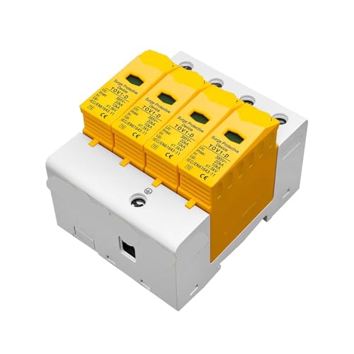 Parafoudre AC 4P avoid pannes surtension 385V protection maison basse tension