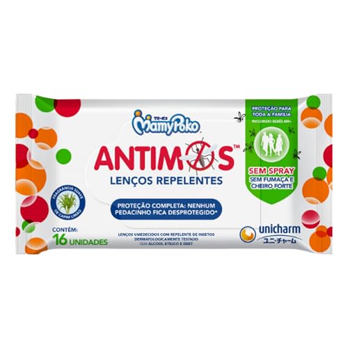 MamyPoko Lenços Repelentes Antimos 16 Unidades