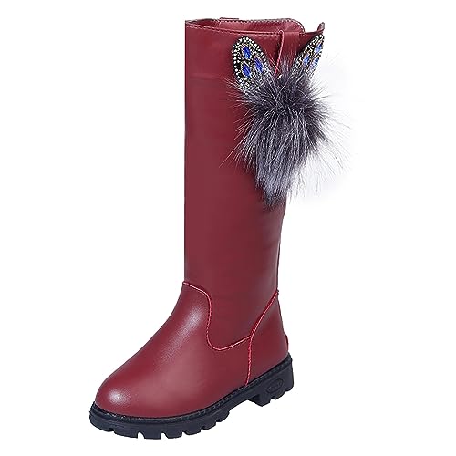 Bottes de neige enfants antidérapant pour garçon et fille en environnement hiver