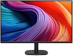 Amazon Basics Moniteur 27 po, FHD 1080P, Max 100Hz, compatible VESA, haut-parleurs intégrés
