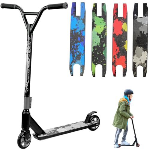Trendi Pro Stunt Scooter | 360 Spin Handlebar Freestyle With ABEC-7 Bearings | Durable Street Tricks for Boys Girls & Teens Age 6+