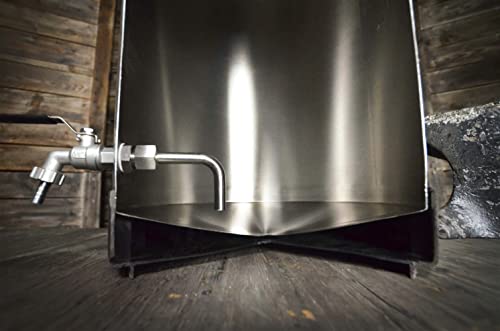 Anvil Stainless Steel Bucket Fermenter - 7.5 Gallon #TOP4