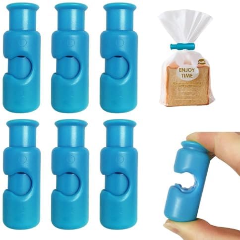 Snack Bread Sealing Clip,2025 Upgraded Bag Clips, Squeeze and Loc...