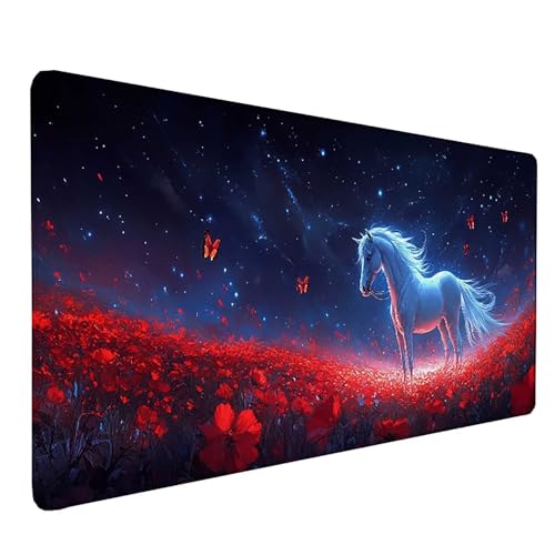 Tapis de souris imperméable XXL avec base caoutchouc antidérapante