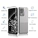 IKABO 2+2 Pack for Samsung Galaxy S20 Ultra Screen Protector and Camera Protectors, Fingerprint Support, Case Friendly, Bubble-Free, 9H Hardness Glass for S20 Ultra 5G