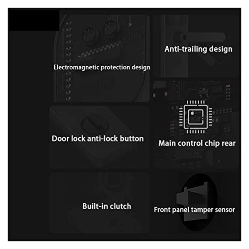 Smart-Door-Lock-A100-Pro-Zigbee-Bluetooth-50-Compatible-with-Apple-Homekey-Unlock-Fingerprint-Unlock-Work-with-Compatible-with-Homekit-Aqara-Home-Color-40-80mm