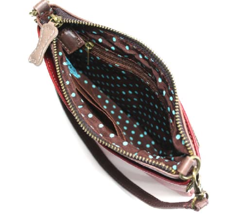 Chala Mini Crossbody Handbag, Pu Leather, Small Shoulder Purse Adjustable Strap (Owl)4