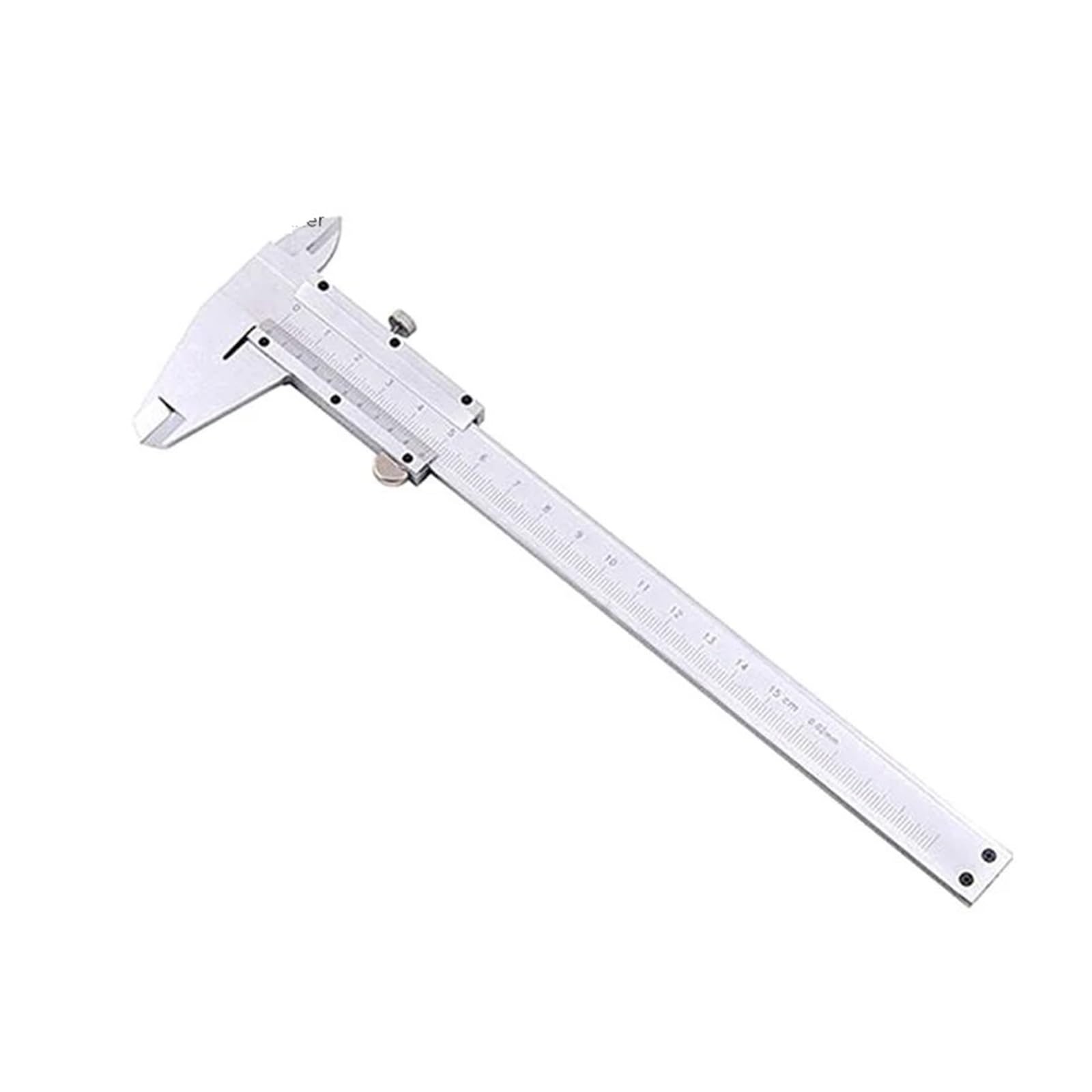 Soywim One Color Diameter Measuring Tool, 6Inch 150Mm Stainless Steel Caliper Metal Vernier Micrometer Gauge Measurement Range 0-149Mm