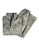 Pantalón impermeable con cintura elástica, 2 bolsillos abiertos y el perno de ajuste en el tobillo de fijación