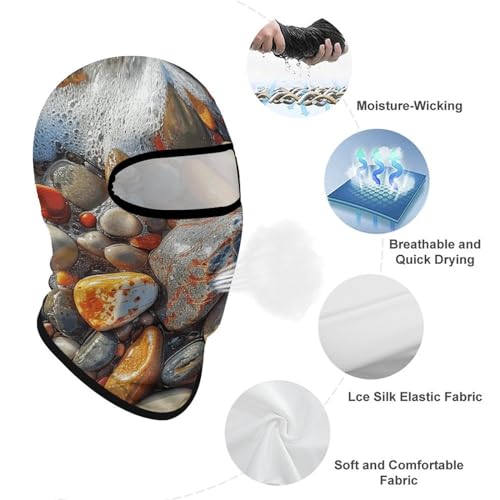 Balaclava para hombre y mujer, máscara para esquiar, cubreboca completo para ciclismo y motociclismo miniatura 3