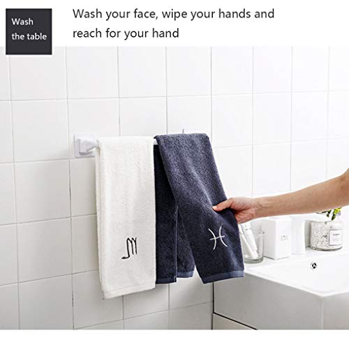 Self Adhesive toalha titular da vara Bar Recados Toalha de banho Rail Rack para Cozinha de banho - 3