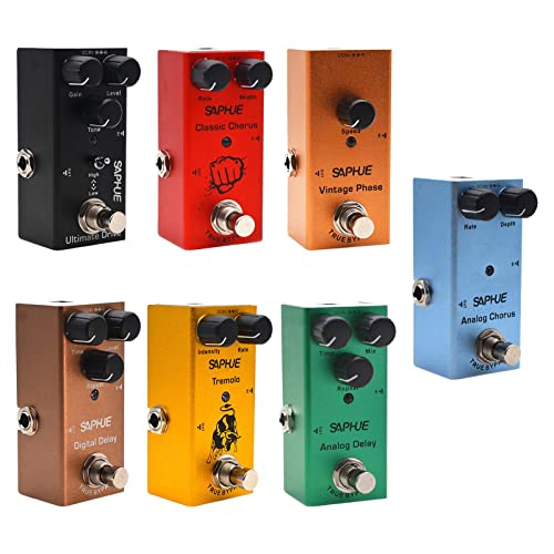 Image of CALANDIS Guitar Pedal Accessories Compact Parts 9V Dc Mini for Electric Guitar Bass for Ultimate Drive
