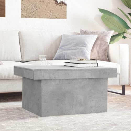 Table basse bois d'ingénierie 100x55x40 cm pour séjour au style industriel - 2