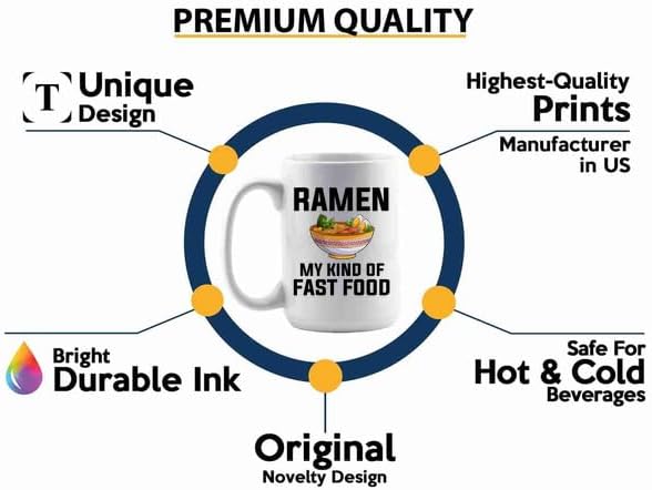 Ramen Coffee Mug 15oz White -Ramen My kind - Food Lovers chicken pumpkin vegan pantry spicy noodles image 3