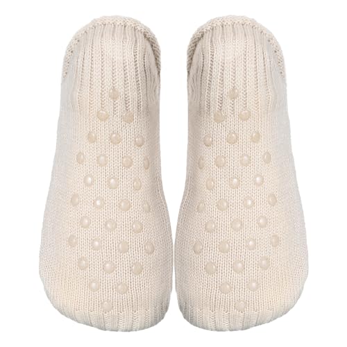 Image of ZYZX Cute Animal Slipper Socks for Women with Grips,Fuzzy Socks Indoor