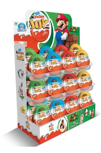 Image of Kinder joy Mario limited edition with surprise gift pack 20g X 8N =160 g