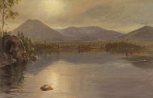 Impression lac Katahdin Maine pour une décoration murale de chambre