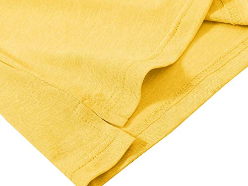 Mofiz Ladies Dry Fit Short Sleeve Polo Moisture Wicking Golf Shirts Yellow 2Xl #TOP6