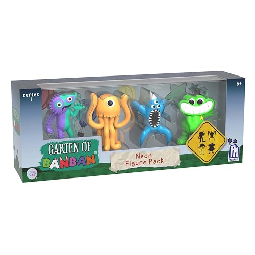 garten of banban - Neon Minifigure 4-Pack (Series 1)
