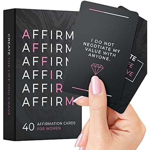 ECOM LUXE CO Positive Affirmation Cards for Women Cover