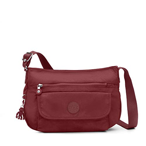 Kipling Syro Crossbody Bag Intense Maroon