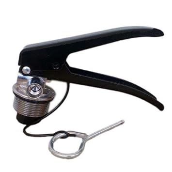 Fire Extinguisher Valve - Mild Steel (Black)