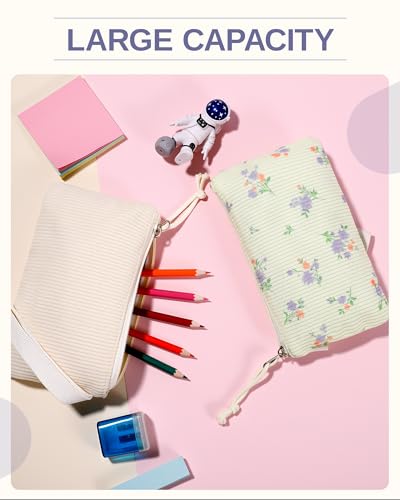 Image of HowFly Corduroy Kids Backpack 3-in-1 Set 15 inch with Lunch Box School Bag | Corduroy 3-in-1 set for elementary middle school, 15-inch backpack, insulated lunch bag, pencil case, back to school gift