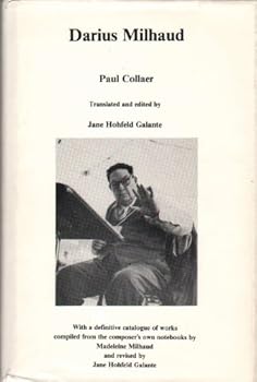 Hardcover Darius Milhaud (English and French Edition) Book