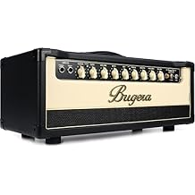 Bugera V55HD INFINIUM 55-Watt Vintage 2-Channel Amplifier Head with INFINIUM Tube Life Multiplier and Reverb Multi Colored