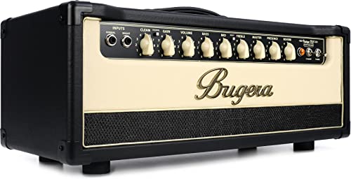 Bugera V55HD INFINIUM 55-Watt Vintage 2-Channel Amplifier Head with INFINIUM Tube Life Multiplier...