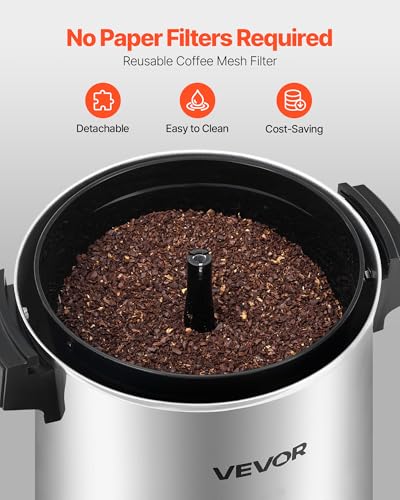 VEVOR 30 Cup Commercial Coffee Urn