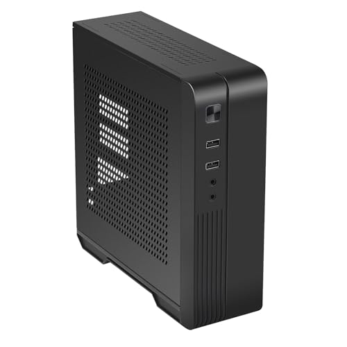 Funda SFF Mini ITX MX02 chasis ventilado con soporte para almacenamiento SSD