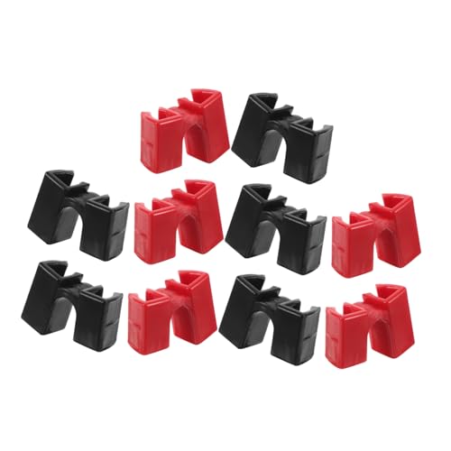 FRCOLOR 10pcs Reusable Chopstick Helpers Hinge Connectors for Easy Training Suitable for All Ages User-Friendly Design for Seniors