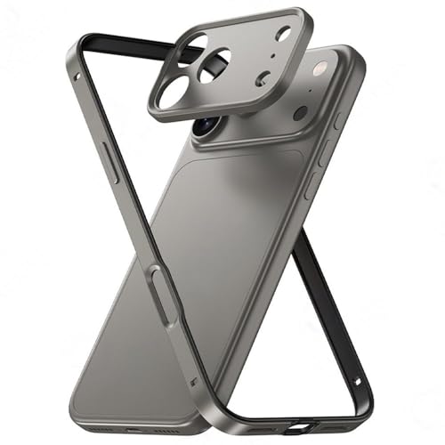 Coque de protection aluminium métallique hybride pour iPhone 13 Pro Max