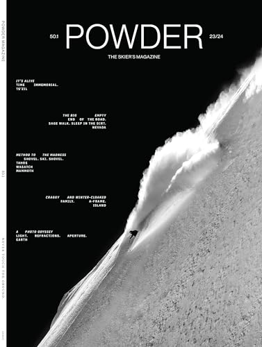 A360Media 234411 Powder - The Skier'S Magazine Vol. 50/Issue 1: Ultimate Stories From The Mountain, The Culture, Life In Photos, Mammoth Mountain, Lake Tahoe, Wasatch Range, Backcountry Slopes...A Coffee Table Must! cover