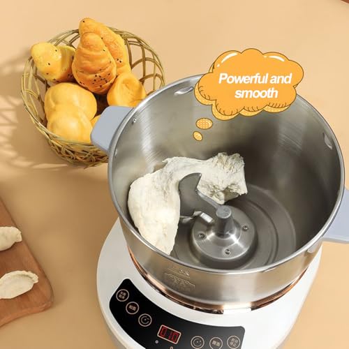 Mélangeur de pâte vertical électrique avec cuve de fermentation constante